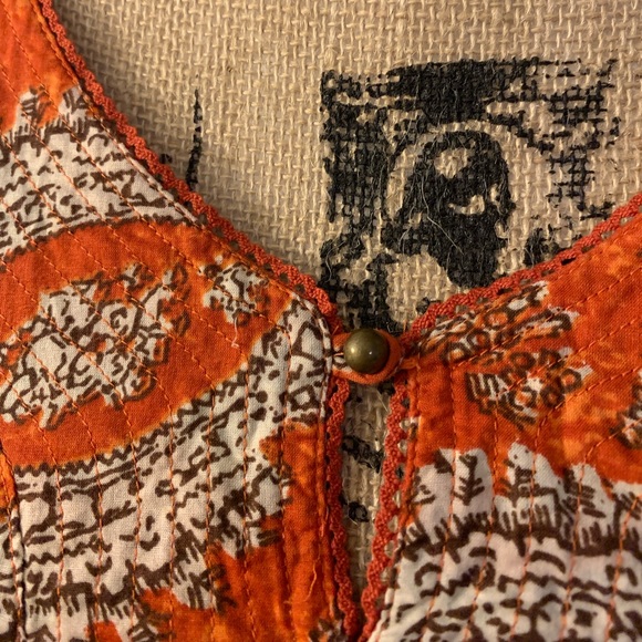 Banana Republic Orange Long Sleeve Top - Picture 3 of 7